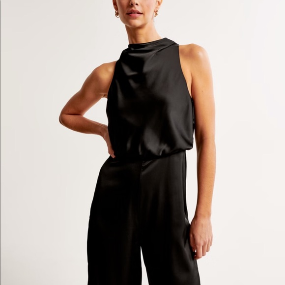 Black Abercrombie jumpsuit - Picture 1 of 5